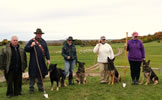 SV herding judge Wilfried Scheld and the competitors